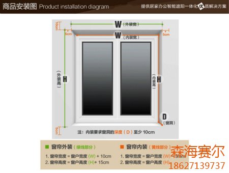 電動百葉窗簾